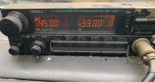 アルインコDR-590 SX 144/430MHzアマチュア無線機セット (わらび餅 