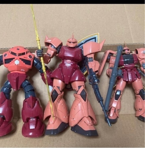 MG シャア専用機　3体セット　ジャンク品