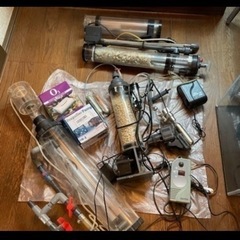 お譲り先決定しました】お得】オーバーフロー マーフィードガラス水槽