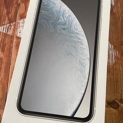 iPhoneXR 64GB ホワイト美品