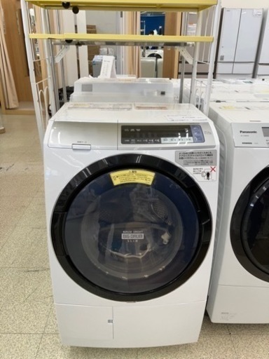 HITACHI ドラム式洗濯機18年製 11kg/6kg  TJ537