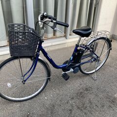 【取引中】Panasonic　電動自転車　ビビ　ブルー