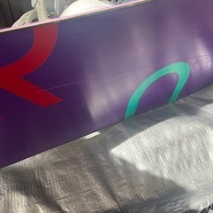 【値下げ】オシャレなスノーボード&ビンディングセット　#バートン