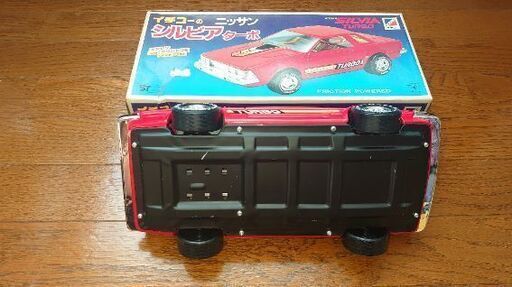 ☆希少・美品　ブリキ製日産シルビア箱付き☆ ☆希少・美品 ブリキ製日産シルビア箱付き☆