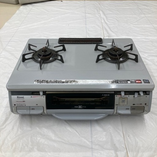 HJ268 【中古】 Rinnai グリル付きガステーブル プロパンガス用