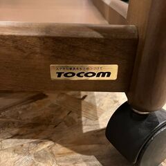 あずま工芸 TOCOM キッチンワゴン 天然木●BA01N033