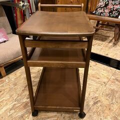 あずま工芸 TOCOM キッチンワゴン 天然木●BA01N033