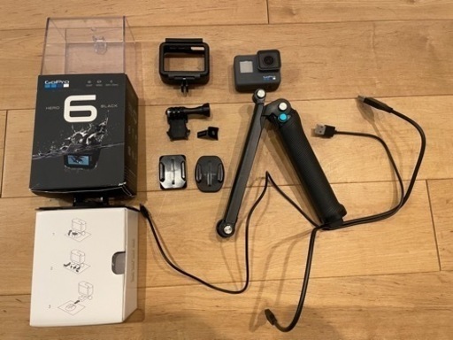 美品】GoPro hero6 アクセサリー付き - カメラ