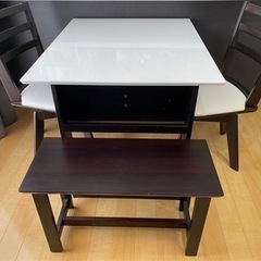 J4733 moda en casa モーダエンカーサ 2+2 TABLE バタフライテーブル 