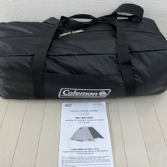 コールマン　キャンプテントcoleman タフドーム3025+ ダークルーム中古