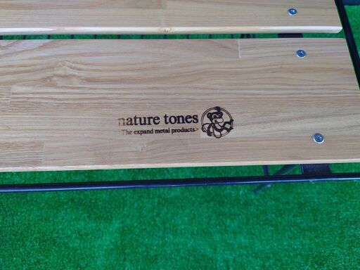 nature tone ネイチャートーン フォールディングカフェテーブル 【引取