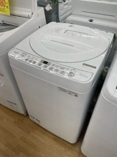 【ドリーム川西店】中古家電/SHARP/全自動洗濯機/ES-G60UC-W【御来店限定