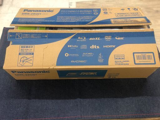 【愛品館江戸川店】Panasonic　2022年製　DMR-2W201　BD/HDDレコーダー　 お問合せID：131-019783-007