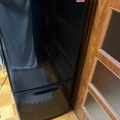 決まりました　小型冷蔵庫（黒）無料　2月26日迄