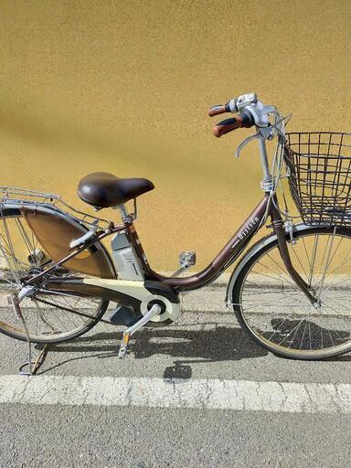 電動自転車ブリジストン茶色 ブリヂストン アシスタベーシック A6B16