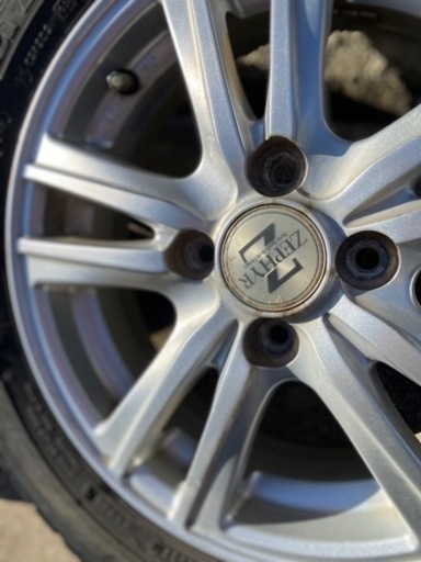 スタッドレス☆155/65R14☆窒素N2充填☆PCD100☆中古☆まだ履ける☆