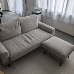 　【最終値下げ】unico ウニコ　TREL(トレル) カバーリングソファ 2.5シーター