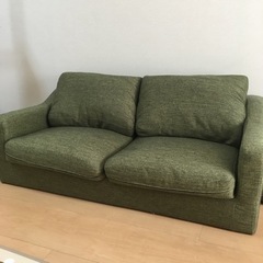 緑色のソファ！！