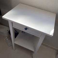 【ネット決済】【美品】IKEA_サイドテーブル_HEMNES ヘムネス