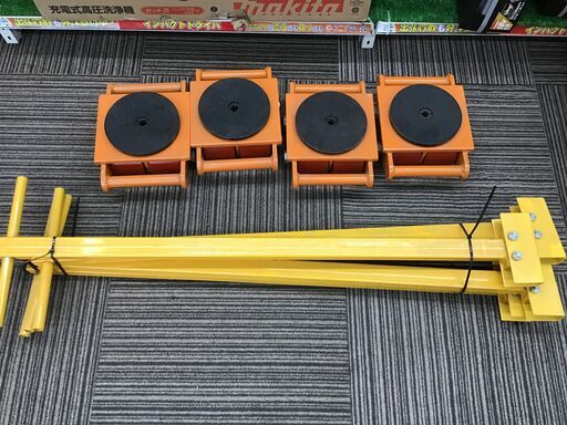 【エコツール笠寺店】〇 CARGO TROLLEY CRA-4 チルローラー 4点セット   ITC7C26F8ZNK【愛知県/名古屋市/笠寺/工具】