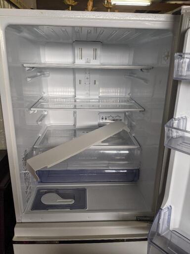 MITSUBISHI　三菱3ドア　ノンフロン冷凍冷蔵庫 MR-CX33C-W　3ドア　2017年製