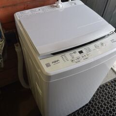 AQUA アクア 全自動電気洗濯機 20年製 AQW-GS5E8...