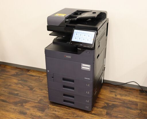 【ヤ取終了3/17】≪T190ジ ≫ 美品 京セラ/KYOCERA フルカラー A3複合機 TASKalfa 3554ci タクスアルファ/タッチパネル/プリンター/コピー/FAX/B4/A4/B5 現状品