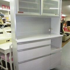 R420 古賀家具 キッチンボード、食器棚、幅120cm USED・美品