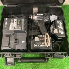 △ハイコーキコードレスインパクトドライバー[WH18DDL2(2LYPK)(B)]△