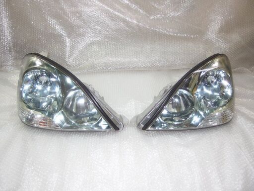 UCF30/31トヨタ30系セルシオ前期純正ヘッドライト左右 スタンレー50-54