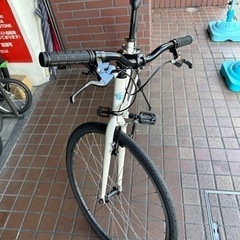 700ｃ　軽量アルミフレーム　7speed　ホワイト