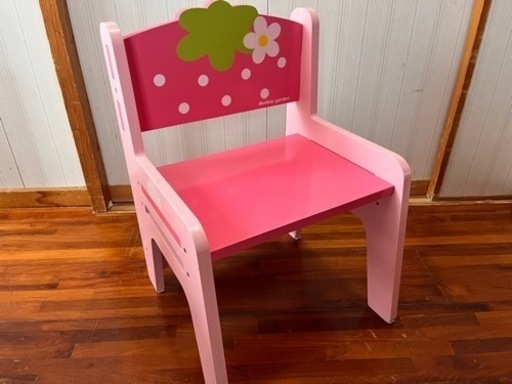 中古マザーガーデン BOX, テーブル,イスの3点セット 中古マザー