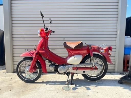 実動】ホンダ リトルカブ PGM-Fi AA01 バッテリー、チェーン新品 配送