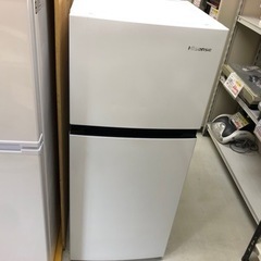 【リサイクルサービス八光】2020年製　ハイセンス 【右開き】120L 2ドアノンフロン冷蔵庫 オリジナル ホワイト HR-B1202