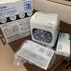 美品　電子タイムレコーダー　BX2000