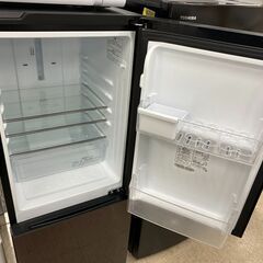冷蔵庫探すなら「リサイクルR」❕2ドア冷蔵庫❕ガラスドア❕大き目154L❕