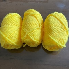 毛糸:黄色