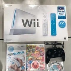 【取引完了】Wii本体　ソフト4本　クラシックコントローラー