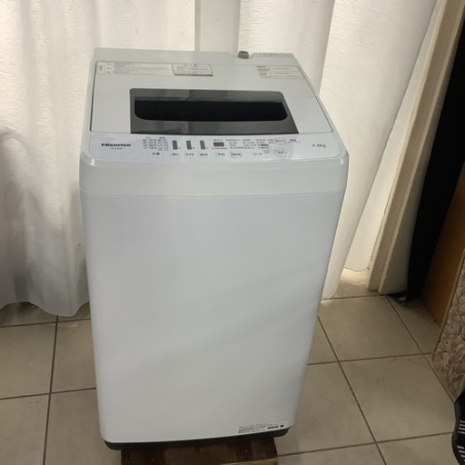 Hisense ハイセンス　洗濯機　HW-E4502  2019年製  4.5㎏