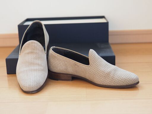 ★値下げ★BARNEYS NEW YORK スエードローファー 24.5cm