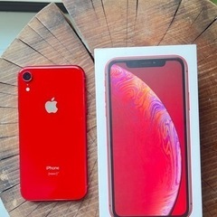 「値下げ」Apple iPhone XR 64GB RED  赤...