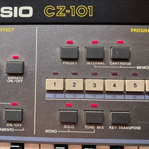 CASIO カシオ DIGITAL SYNTHESIZER デジタル ミニシンセサイザー