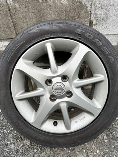 高品質 値下げ マーチ 12SR純正ホイール 