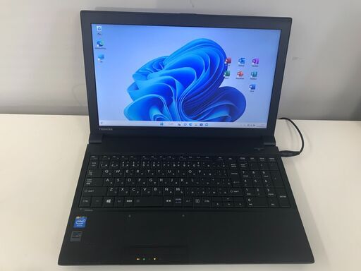 【美品】東芝ノートパソコン Win11 ★最新office2021付属 管理No9『基本送料無料』