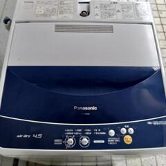 Panasonic全自動洗濯機4.5kg  NA-F45B2【譲...