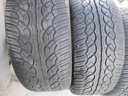 美品　295/35R24 ランクル100 200 等 ダブルエイト 9.5-24+35 5H150 ＹＯＫＯＨＡＭＡ　24インチ 4本　引き取り歓迎　埼玉県東松山市