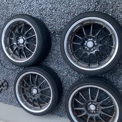 アルミホイール work xsa 戦 8j 9j 深リム