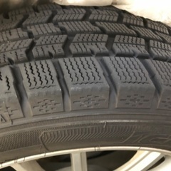 再値下げ！185/60R/15 スタッドレスホイル付4本2017年製グッドイヤーアイスナビ7