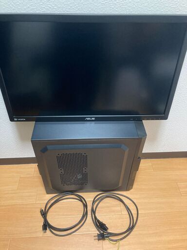 27インチ 2K PCモニター ＋ ブルーレイドライブ ＋ PCケース　セット