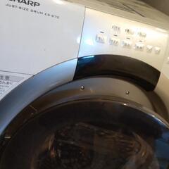 値下げ中　ドラム型洗濯機　シャープ　7キロ